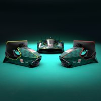 アストンマーティンとCurv Racing Simulators、AMR-C01-Rハイパーカー・エディションを発表