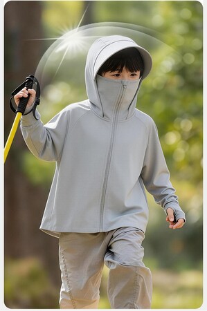 子供 UVパーカー　キッズ ラッシュガード中国義烏大手工場直販　夏企業広告グッズ　　オリジナル印刷　オリジナルネームタグ　紫外線カット　2026年6月18日により新品販売開始いたします