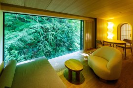 パノラマの景色を望む本館客室 パノラマの景色を望む本館客室