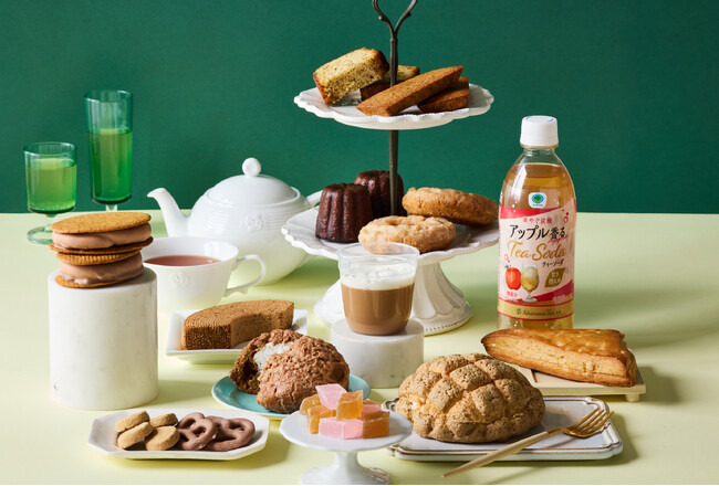 【Afternoon Tea】紅茶が華やかに香る「アフタヌーンティー」フェアを、全国のファミリーマートで開催！新作12種など、Afternoon Tea監修の全28商品が勢揃い