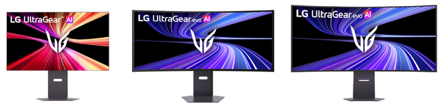 AI機能搭載有機ELゲーミングモニターを本日発売、44.5インチ5K2K／39インチ5K2K／31.5インチ4Kの3モデル展開