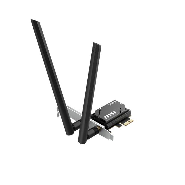 MSI、Wi-Fi 7対応内蔵型無線LANカード「HERALD BE6500 WiFi 7 PCIe Card」を発売