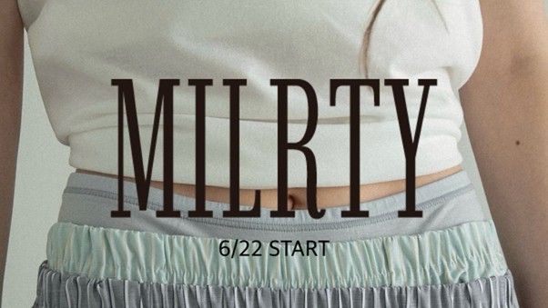 お家時間を豊かにする新ライフスタイルブランド「MILRTY（ミルリティー）」が誕生！ルームウェアやルームアイテムなどお家で過ごすアイテムに特化