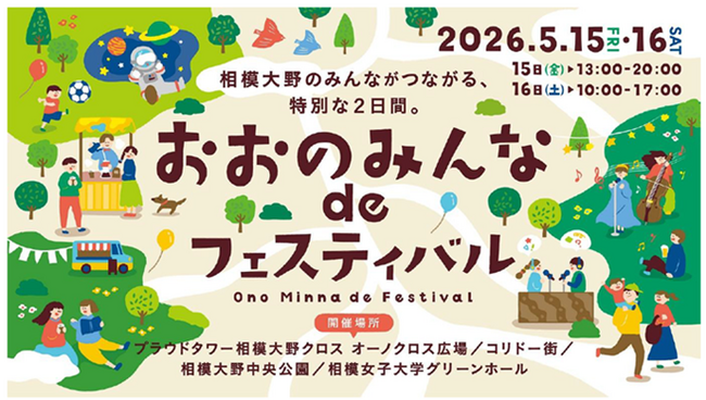 プラウドタワー相模大野クロスを含む４エリアで回遊型イベント　「おおのみんな de フェスティバル」開催