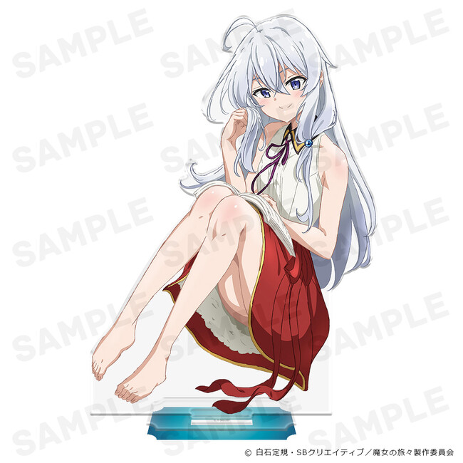 TVアニメ『魔女の旅々』BIGアクリルキャラスタンド、キャラクターラバーマットの受注を開始しました！