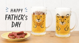 ビールを注ぐと絵柄が完成!? 遊び心あふれるビールジョッキや夏に活躍するクールタオルなど、父の日に贈りたいユニーク雑貨をBleu Bleuet全店舗で展開中♪ ビールを注ぐと絵柄が完成!? 遊び心あふれるビールジョッキや夏に活躍するクールタオルなど、父の日に贈りたいユニーク雑貨をBleu Bleuet全店舗で展開中♪