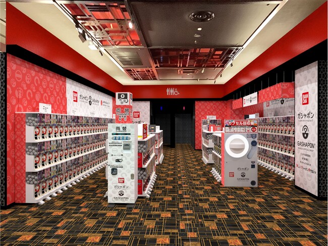 バンダイ公式の「ガシャポン(R)」大型専門店が登場 『ガシャポンバンダイオフィシャルショップ』シネマサンシャイン大和郡山店　2026年6月20日(土)オープン！