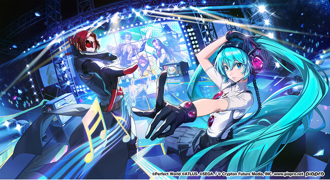 『ペルソナ５: The Phantom X』に人気のバーチャルシンガー・初音ミクが登場！スペシャルアニメPVを公開