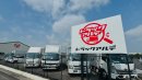 トラックアルデ本社ヤード(2) トラックアルデ本社ヤード(2)