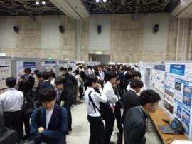 ROBOMECHポスター発表の様子 ROBOMECHポスター発表の様子