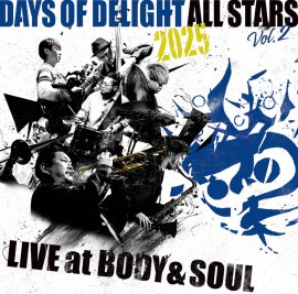 DOD-063『Live at BODY&SOUL vol.2』jacket DOD-063『Live at BODY&SOUL vol.2』jacket