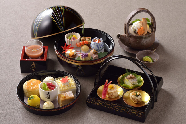 【ホテル椿山荘東京】実りの秋を、日本酒「久保田」とともに味わう「KUBOTAアフタヌーンティー2026年秋」を9月15日よりスタート