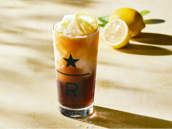カフェベーカリー“スターバックス リザーブ(R) カフェ”　レモンとコーヒーの爽快な味わいを楽しむビバレッジと新作コルネッティが登場アイスビバレッジと楽しむ“サマーディップスタイル”もご提案