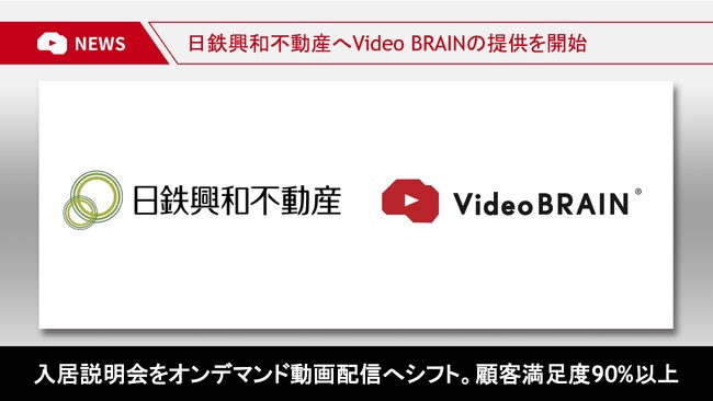 オープンエイト、日鉄興和不動産へ「Video BRAIN」の提供を開始