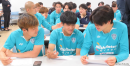 アビスパ福岡選手たちによる意見交換 アビスパ福岡選手たちによる意見交換