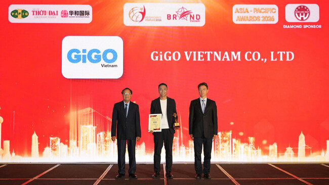 「GiGOベトナム」が、アジア太平洋経済フォーラム2026にて「Asia-Pacific Outstanding Brands Award Top 10」を受賞