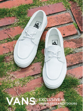 国内ではDOORSのみの限定展開。Vansからスタイリッシュな足元を演出する「EXCLUSIVE 2-ELT BOAT SHOES」が6月19日(金)発売