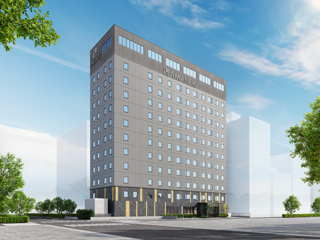 熊本市中心街に「ホテル アマネク熊本」が2026年9月グランドオープン｜観光・ビジネス双方の需要に応える新たな滞在拠点に