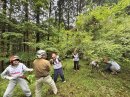 サンショウバラの保全活動1 サンショウバラの保全活動1