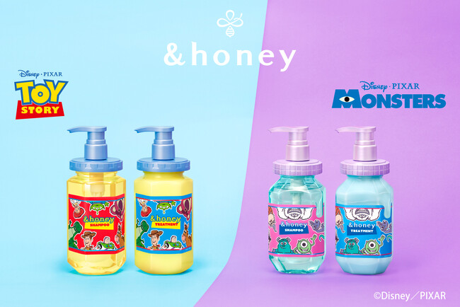 【数量限定】&honeyからピクサー限定デザイン発売！トイ・ストーリー」と「モンスターズ・インク」デザインが初登場ピクサーのキャラクターたちが大集合！