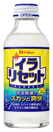 冷涼刺激でスカッと爽快！シトラス風味の瞬間刺激が特徴の“瞬間スッキリ飲料”「イラリセット」　2026年6月22日（月）より新発売
