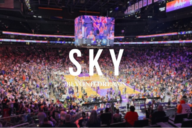 《SKY合同会社企画》50歳以上のシニアチアダンスチームRuby、WNBA公式戦ハーフタイムショウに出演