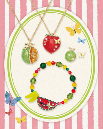 【ANNA SUI】フレッシュなフルーツモチーフアクセサリーが登場