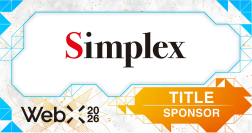 シンプレクス、アジア最大級のweb3カンファレンス「WebX2026」にタイトルスポンサーとして協賛