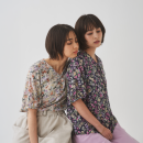 小さな花の2WAYプルオーバー 小さな花の2WAYプルオーバー