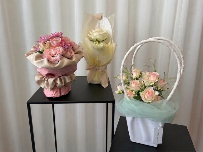 【名城大学 山岡ゼミ×日比谷花壇 ＫＩＴＴＥ名古屋店】マーケティングを学ぶ大学生が考案したフラワー商品を限定販売。
