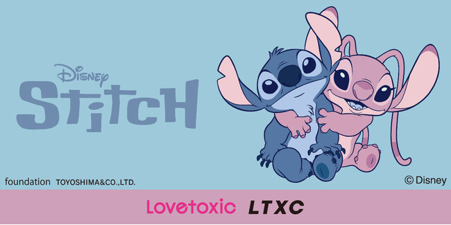 Lovetoxic（ラブトキシック）のキュートでやんちゃな夏が来た！ディズニー・アニメーション映画『リロ＆スティッチ』より「スティッチ」と「エンジェル」モチーフのコレクションが登場！