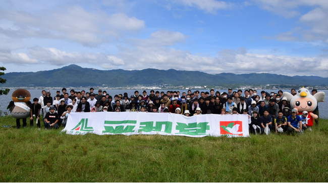 【平和堂】6月18日(木) びわ湖一斉清掃を実施