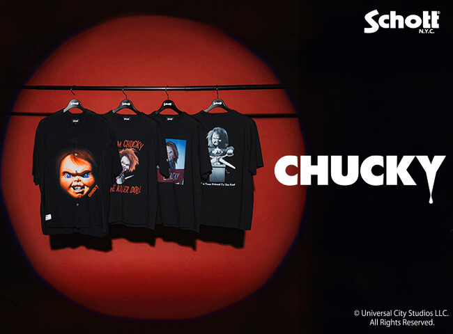 「Schott」から”CHUCKY Collection”発売!