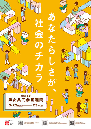 【徳島市】男女共同参画週間パネル展を開催
