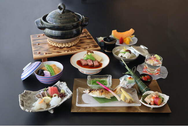 【ホテルグランヴィア和歌山】和歌山の美食を堪能する「紀州会席」を日本料理「毬」にて7月より提供開始 ～観光や贅沢な休日に最適な「夕食付き宿泊プラン」も同時販売～
