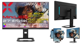 JAPANNEXTが27" IPSパネル Mini LEDバックライト採用 DFR対応の4Kゲーミングモニターを価格.com限定 66,980円で発売 JAPANNEXTが27" IPSパネル Mini LEDバックライト採用 DFR対応の4Kゲーミングモニターを価格.com限定 66,980円で発売