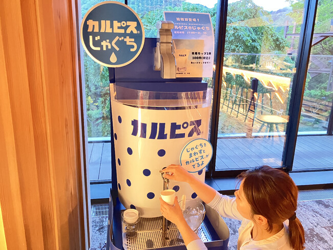 【箱根ホテル小涌園】アサヒ飲料協力のもと、箱根ホテル小涌園で七夕イベント！　箱根エリア初！「カルピス(R)じゃぐち」が七夕限定で無料に
