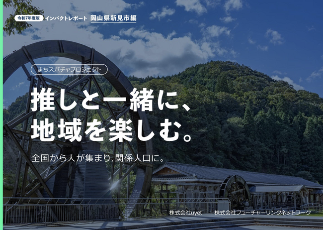 Z世代を関係人口化-まちスパチャプロジェクトが『令和７年度インパクトレポート 岡山県新見市編』で事例の詳細を公開