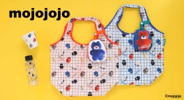 「mojojojo」タンブラーやショッピングバッグなど毎日が楽しくなる新作が登場！　雑貨店・ブルーブルーエで好評発売中