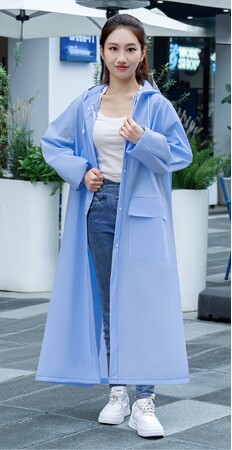 690円/枚　激安　レインコート 超軽量 防水EVA素材 梅雨対策 レインポンチョ　6月30日まで早割10％OFF　卸売