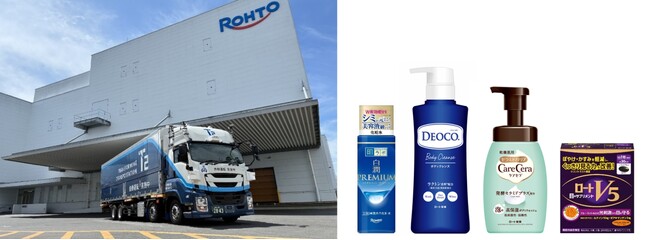 ロート製薬、T2の自動運転トラックでスキンケア関連製品等の輸送実証を開始