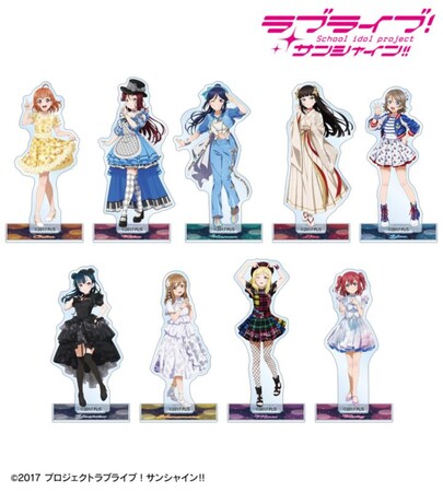 『ラブライブ！サンシャイン!!』の描き下ろし 3rdソロコンサートver. トレーディングアクリルスタンドなどの受注を開始！！アニメ・漫画のオリジナルグッズを販売する「AMNIBUS」にて