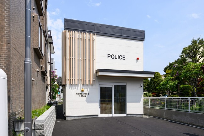三井ホームグループ初の木造交番が完成