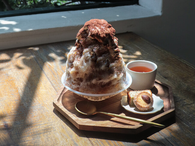 町田こがさかベイク「パティシエのかき氷」今年も始まります！柔らかな甘味のマスカルポーネクリームと香り豊かなコーヒーで作る「ティラミス×武相ブレンド」や和紅茶とフルーツで作るこだわりのかき氷。