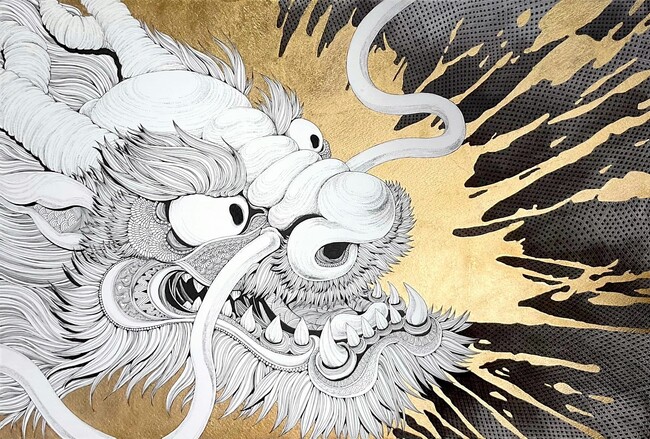 Saki原画展『ボールペンで綴る生命』【大丸下関店】