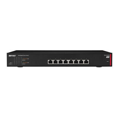 全ポート10GbE対応の法人向けスマートスイッチ8ポートモデル2機種を8月中旬より発売。PoE++（IEEE 802.3bt）給電モデルもラインナップ。