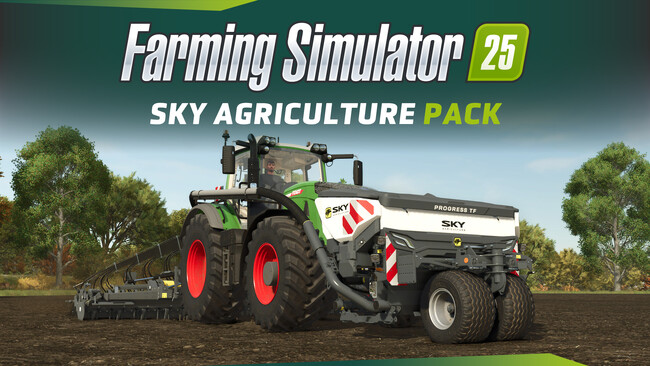 『ファーミングシミュレーター 25』コンテンツ拡張パック「SKY Agriculture Pack」を配信！12種類の新たな作業機が追加