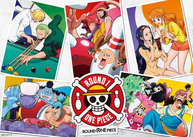 ラウンドワン×『ONE PIECE』が初の日米同時コラボを開催！国内外159店舗で同時展開、2026年7月18日よりスタート