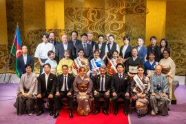 日アゼル文化交流レセプション 2026 集合写真 日アゼル文化交流レセプション 2026 集合写真