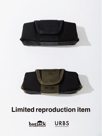 bagjack×URBS　2008年の名作サングラスケースが、17年の時を経てURBS限定で復刻。
